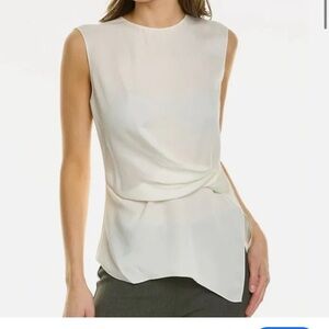 NWT• THEORY Twisted Silk Top